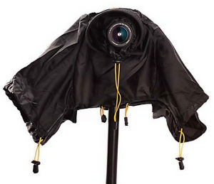 camera raincoat